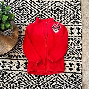 Disney Red Minnie Mouse Kids Jacket